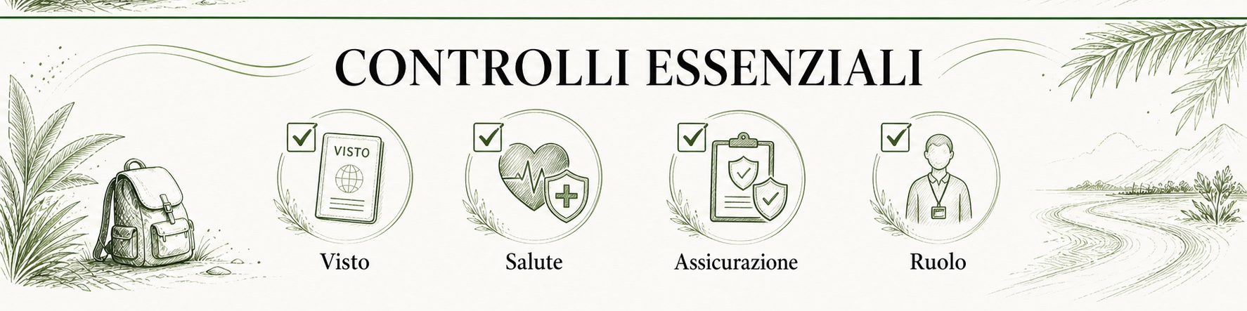 Schema pratico per orientarsi in requisiti per il volontariato all’estero: guida pratica